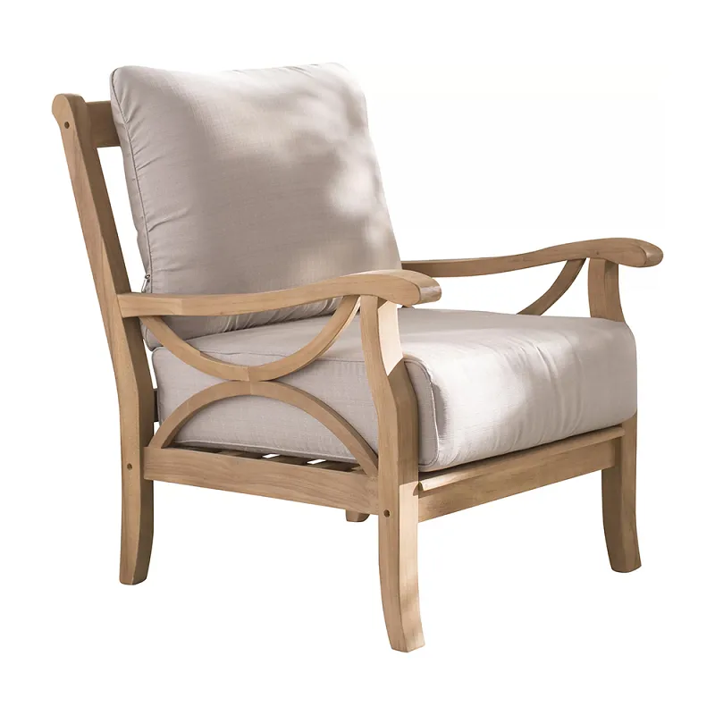 Vonkajšie stoličky z dreva a plátna